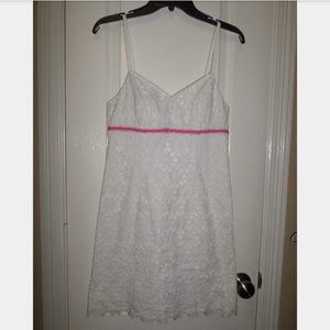 Lilly Pulitzer Summer Eyelet Dress Size 2